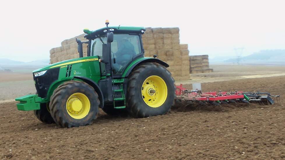 John Deere 7200R in Spanje Trekkerweb