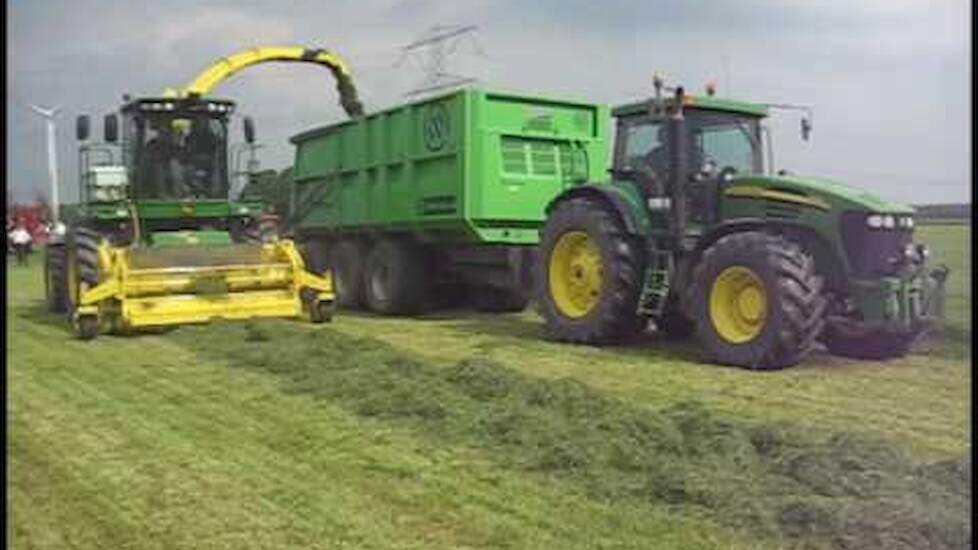 John Deere 7450I Prodrive hakselaar Trekkerweb.nl