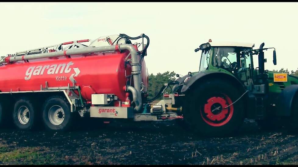 Fendt 939 Kotte Garant Tridem met PTG bandenspanning systeem Lohnunternehmen Henke Trekkerweb