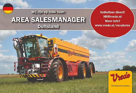 Vredo op zoek naar een Area Salesmanager Duitsland