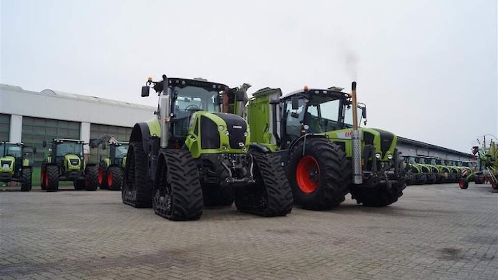 Wittrock-Landtechnik opendag Duitsland  Claas trekkers en machines