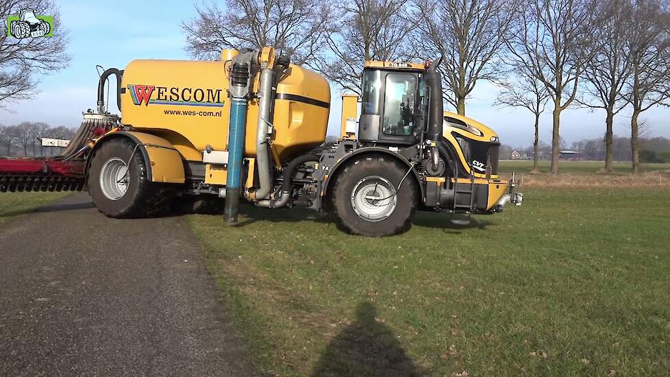 Challenger TerraGator 845 CVT van samenwerkingsverband Wescom Trekkerweb