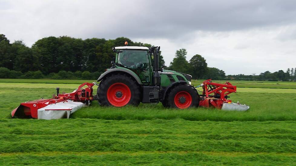 Demonstratie efficiënte ruwvoederwinning met Fendt en Lely Trekkerweb