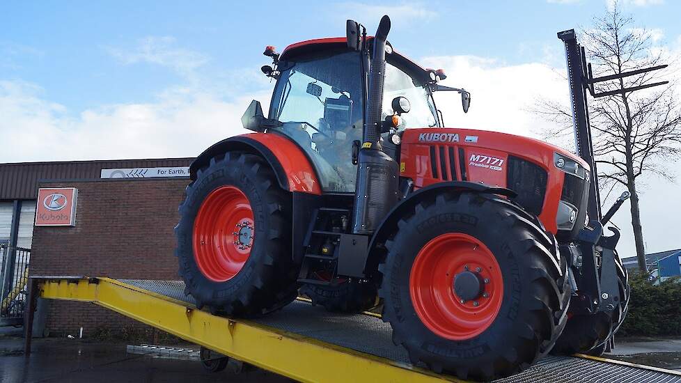 Qtrac van start met Kubota in Noord-Nederland in St. Annaparochie Trekkerweb