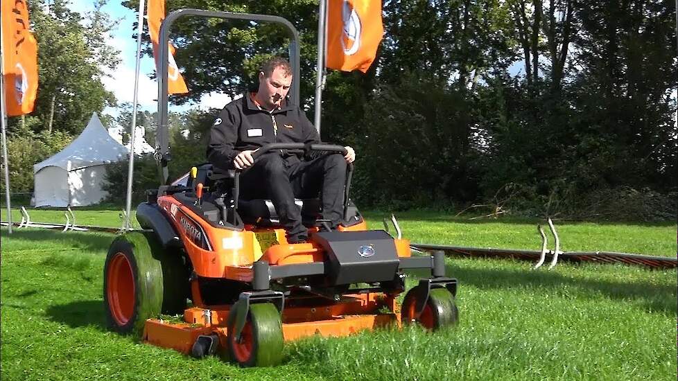 NIEUW: Kubota Z122R Zero-Turn maaimachine Trekkerweb