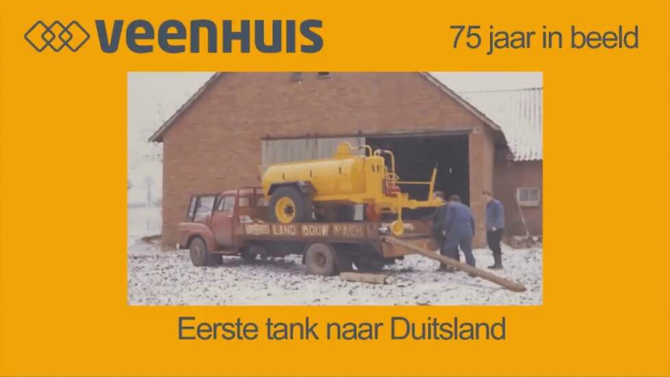 Al sinds 1938 legt Veenhuis zich toe op bewerking, transport en aanwending van mest. Trekkerweb