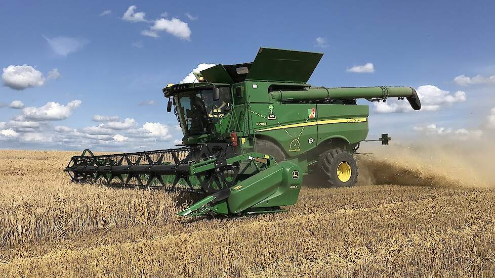 John Deere introductie nieuwe maaidorsers S700-serie in Denemarken Trekkerweb