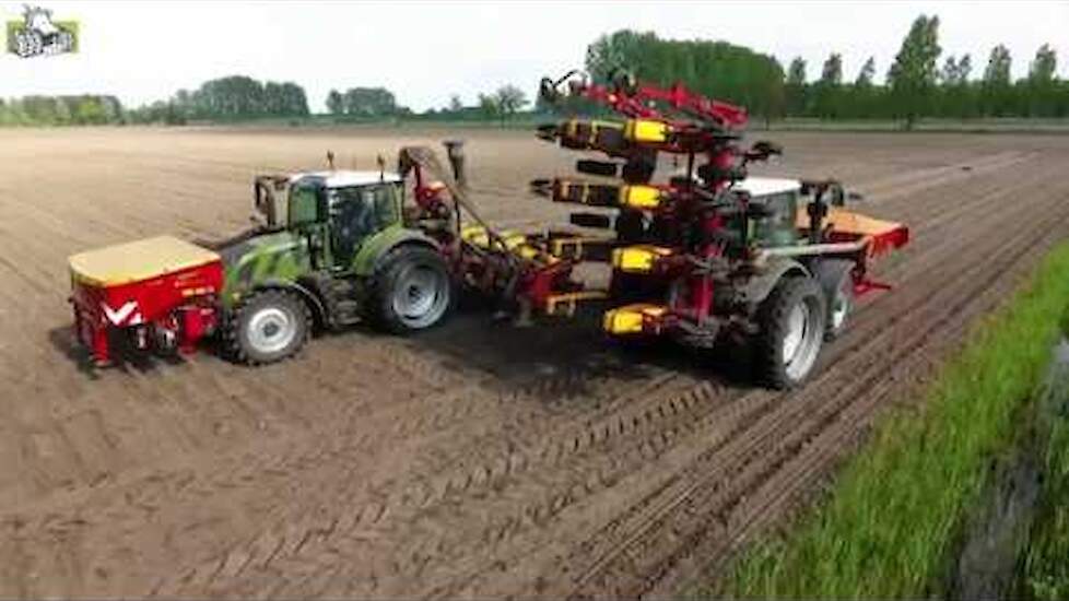 Väderstad Tempo in actie bij Van Berkel BV uit Schijndel