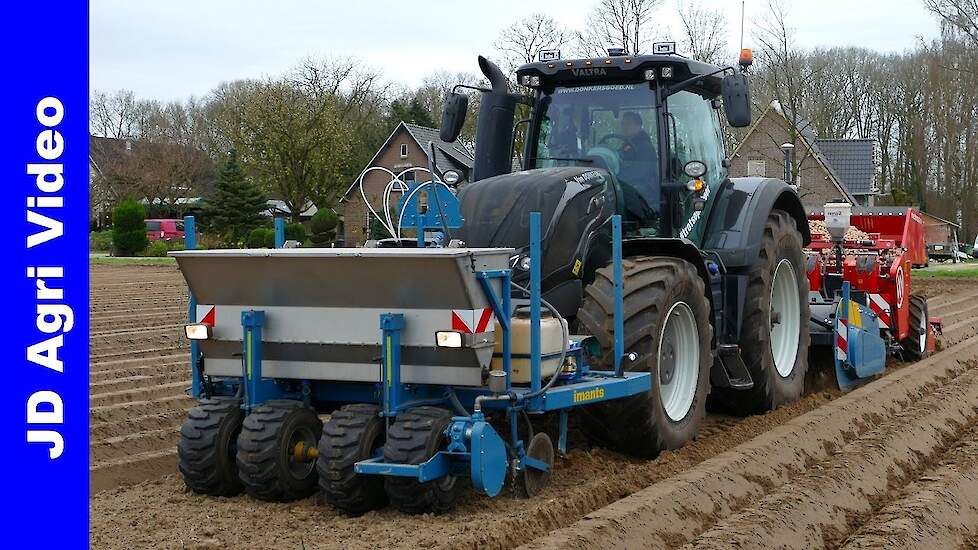 2020 | Valtra S294 + Miedema + Imants | Aardappels poten | Planting potatoes | van Donkersgoed BV