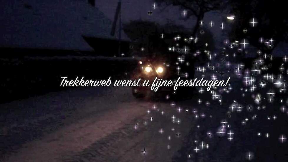 Trekkerweb wenst u fijne feestdagen Trekkerweb