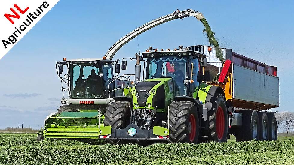 2021 | Grass Silage | Gras hakselen met Claas Jaguar 940 en Fendt | Jan Bakker & Van De Put