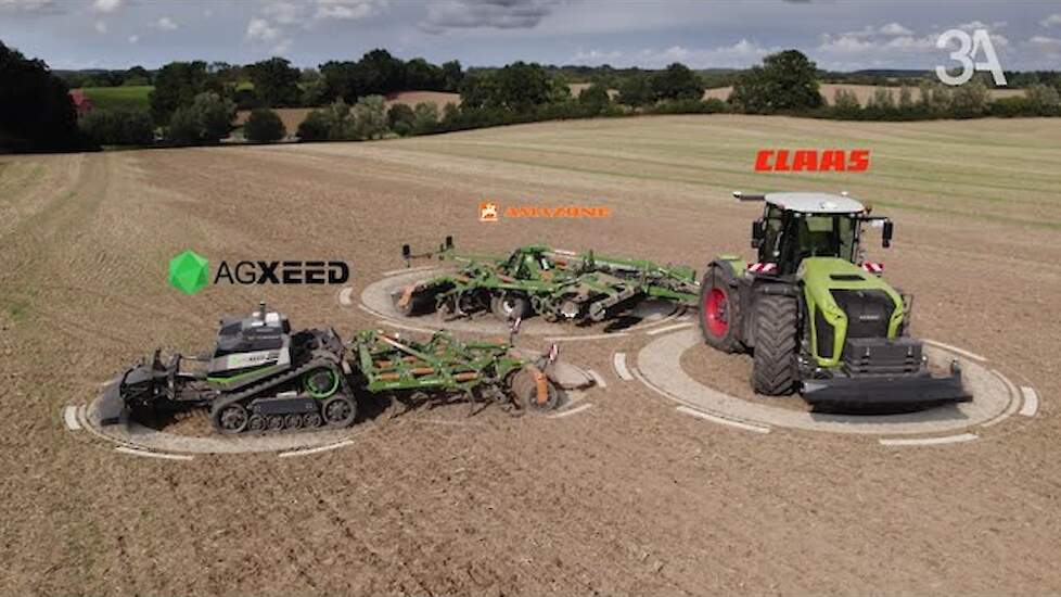 Advanced Automation and Autonomy (3A). CLAAS, Amazone and AgXeed join forces.