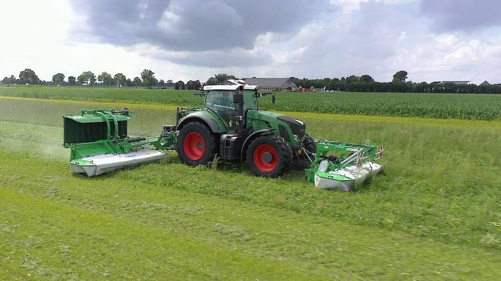 SaMASZ machines bij demo van FH Dekker in Vriezenveen (OV)