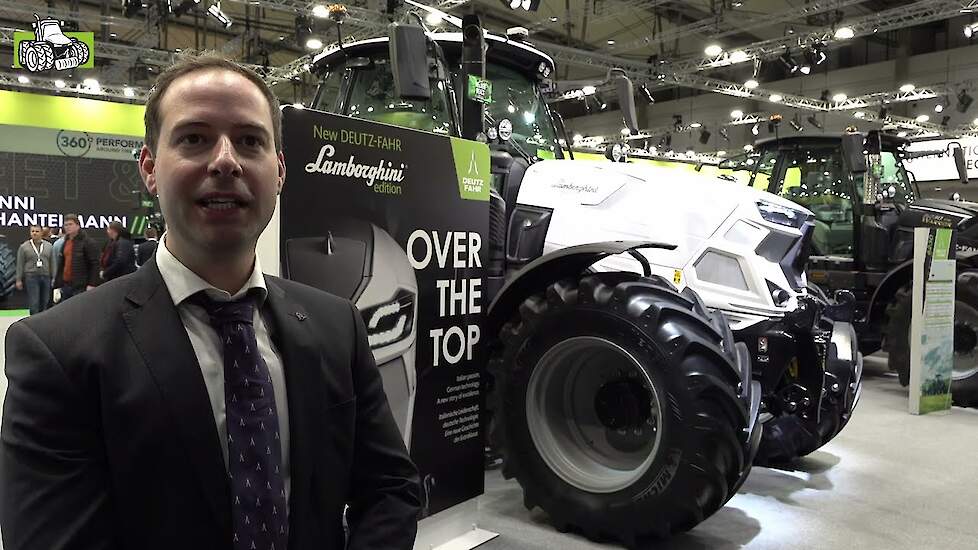 Nieuw de Deutz-Fahr Lamborghini edition Agritechnica in Hannover 2023