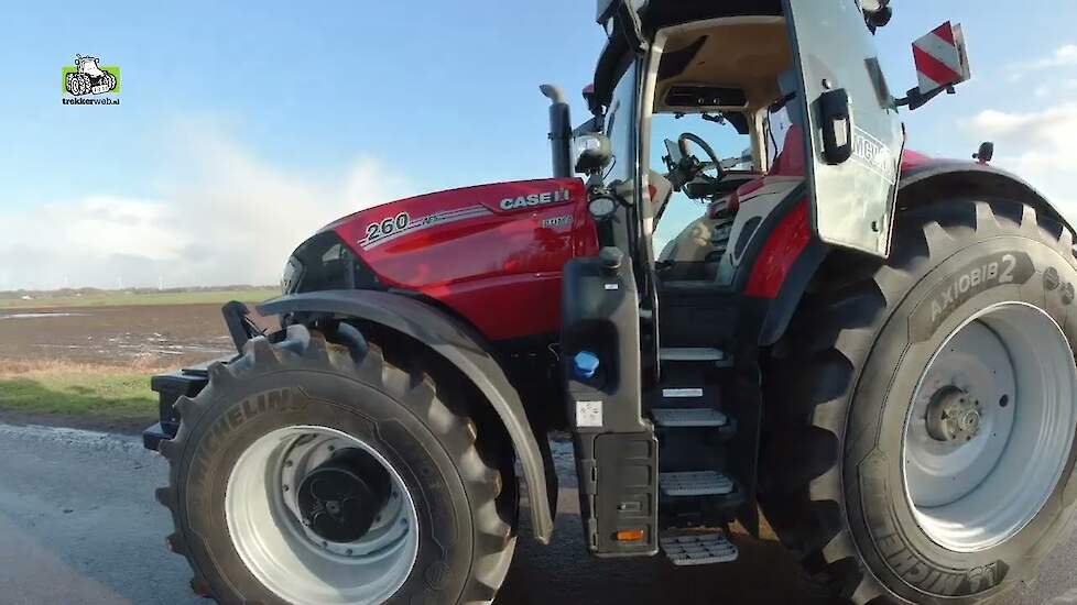 Proefrit met de Case-IH Puma 260 CVXDrive