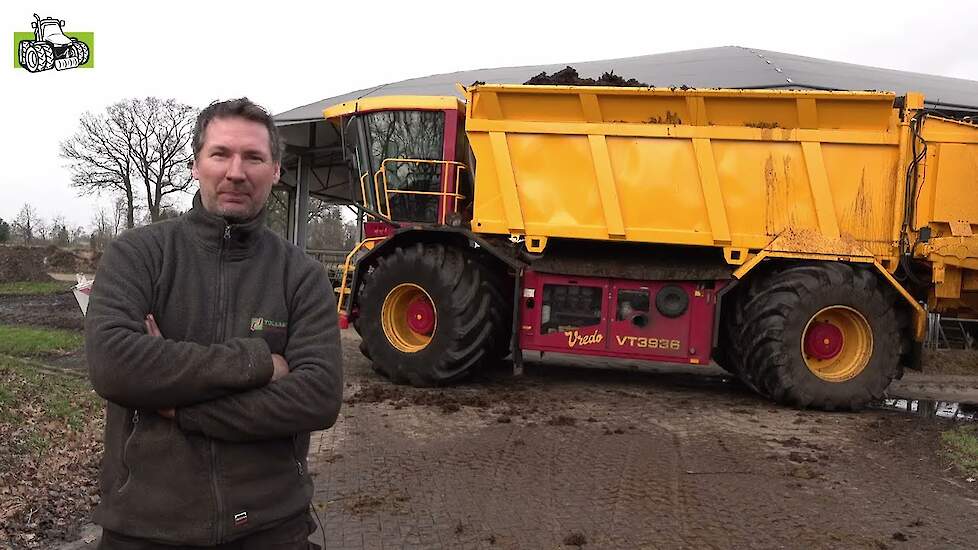 Vaste mest strooien met Vredo VT 3936 Tolkamp Agri Service uit Aalten