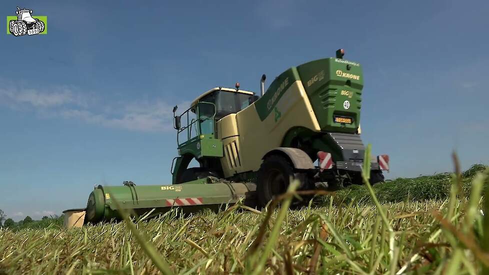 Grasmaaien met de Krone BiG M 450