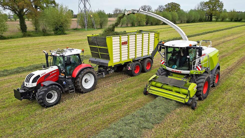 Grass Silage | Dreierink | Claas Jaguar 950 + Steyr + Valtra | 2024