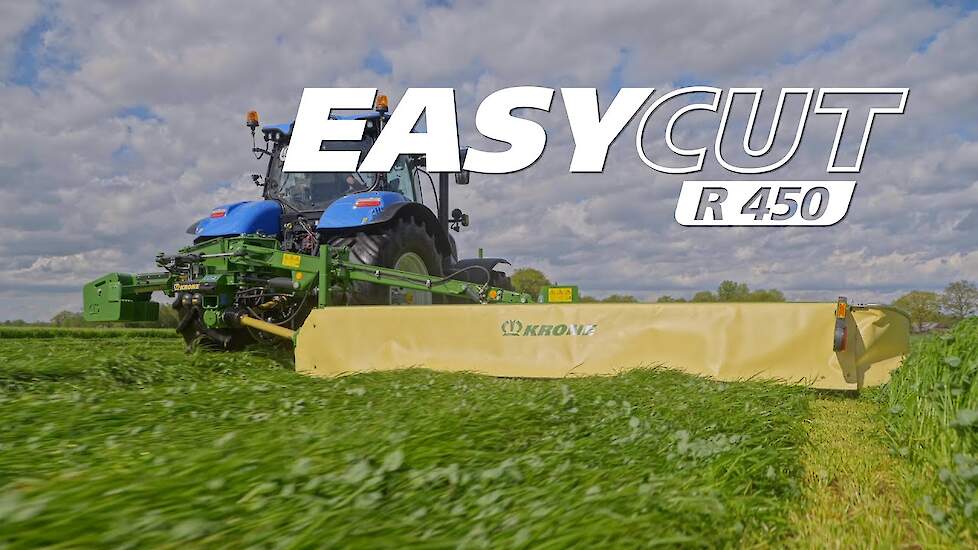 KRONE EasyCut R 450 –  Mähen mit mehr Balance