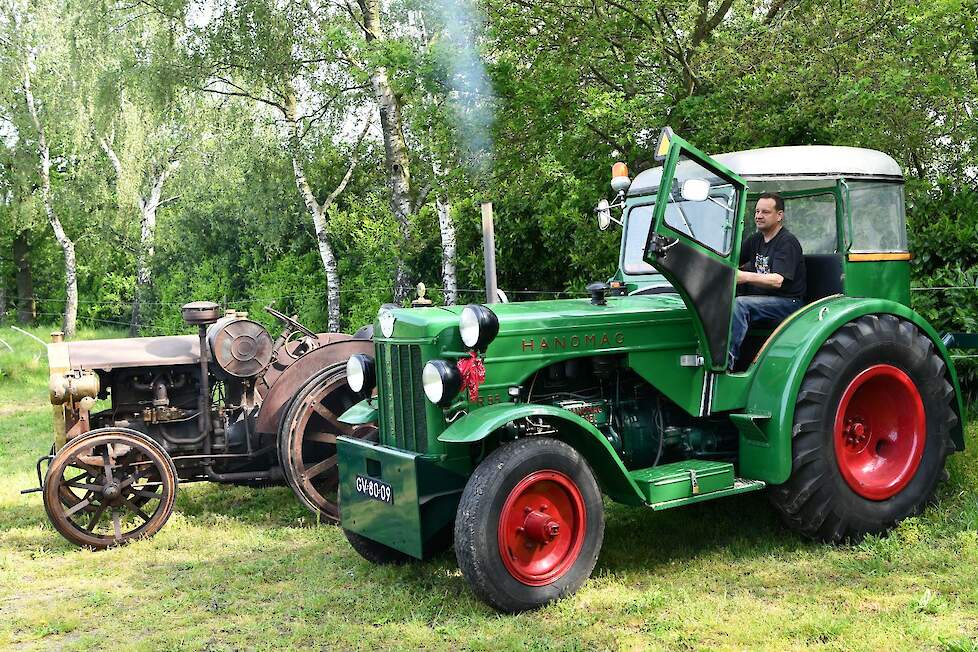 De Hanomag R55 in NATO-uitvoering was de eerste Hanomag die Anton ooit kocht.