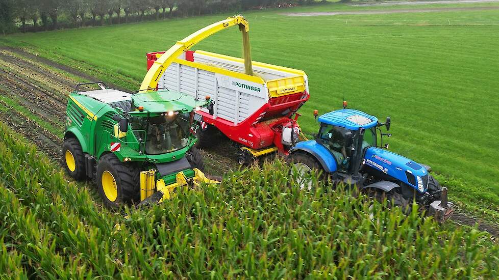 Mais Silage 2024 | John Deere 8600i + Fendt + New Holland | Elweco-Medo